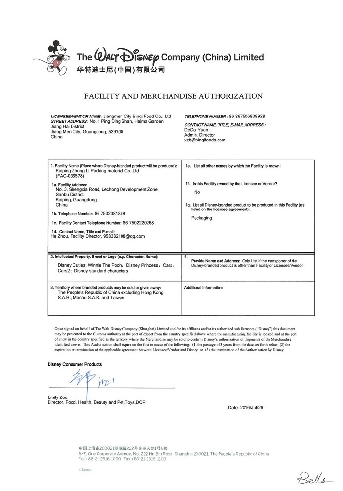 Walt Disney Authorization Audit Pass