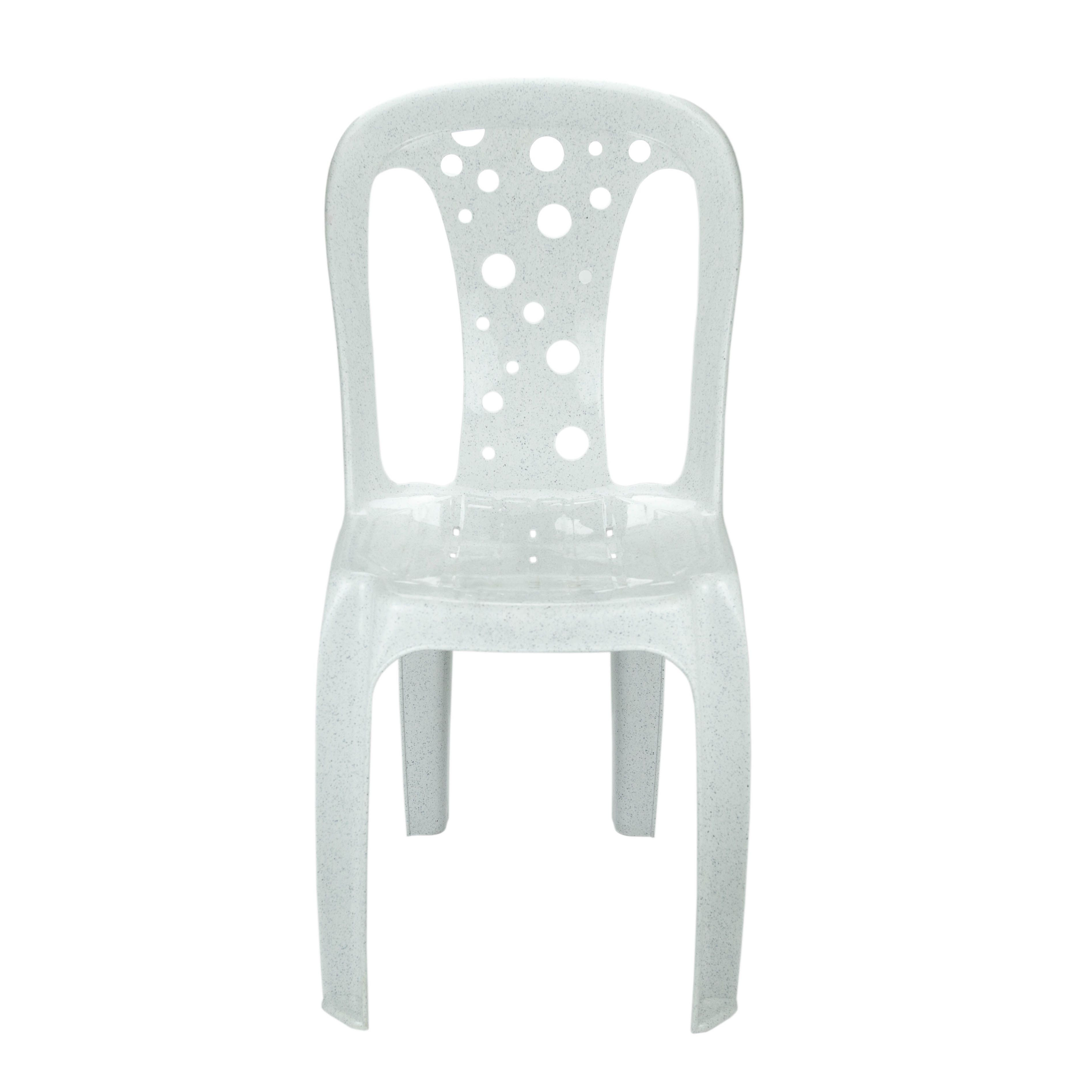 廉价户外现代白色可堆叠PP餐椅