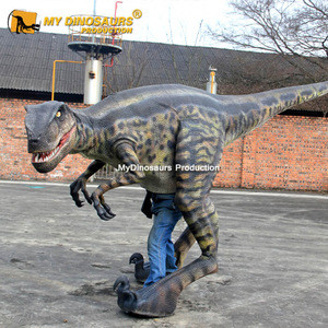 我的恐龙娱乐道具恐龙行走服装迅猛龙