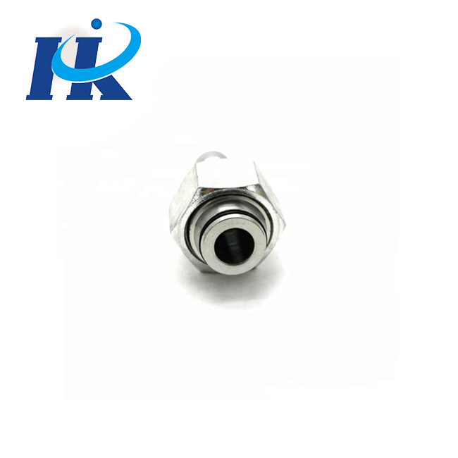 热门销售热门销售公制内螺纹24度锥形O型环H.T.液压软管接头（20511）标准生产