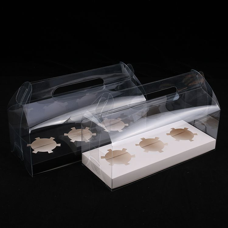 透明PET纸杯蛋糕盒