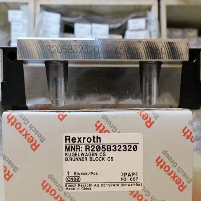 Bosch Rexroth直线导轨滑块R205B3320，用于CNC零件