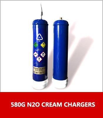 高品质便宜价格580G N2O奶油充电器气缸