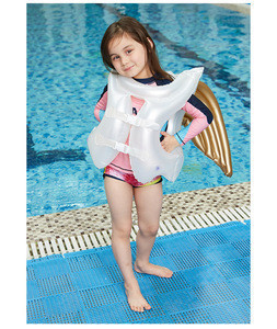 儿童天使设计塑料PVC充气游泳圈