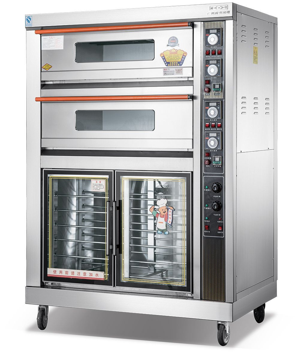 商用厨房燃气电动披萨烤箱甲板烤箱