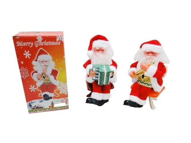 圣诞老人玩偶、圣诞工艺品和圣诞老人玩偶