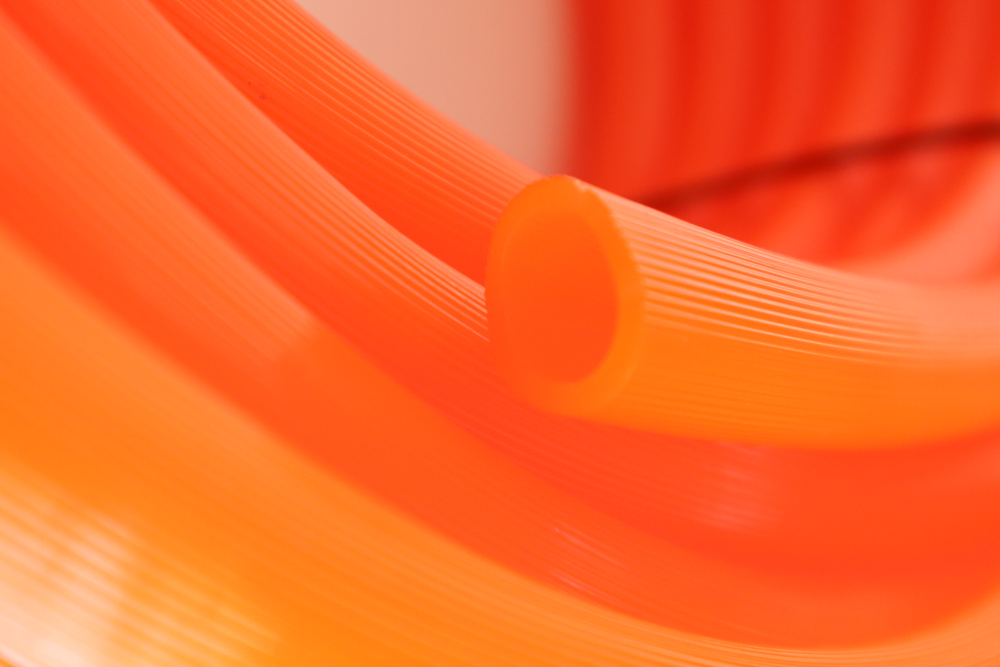 柔性PVC橙色花园软管花园使用多用途塑料软管