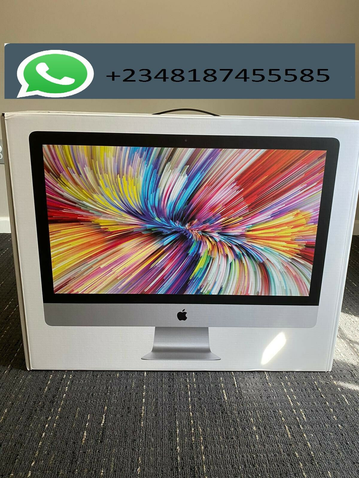 苹果iMac 27英寸5K视网膜显示屏WhatsApp：-+234818745585