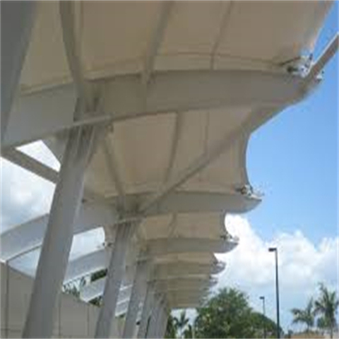 建筑模块化高强度伞拉伸膜结构销售封面防水交叉定制钢PVC培训