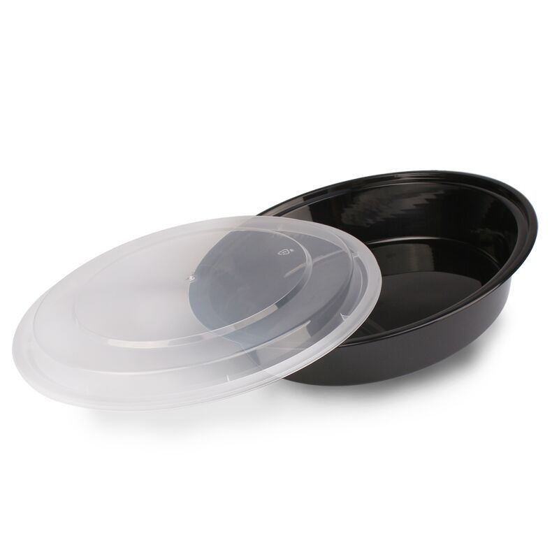 工厂销售塑料微波可冷冻汤外卖碗一次性甜点沙拉包装碗