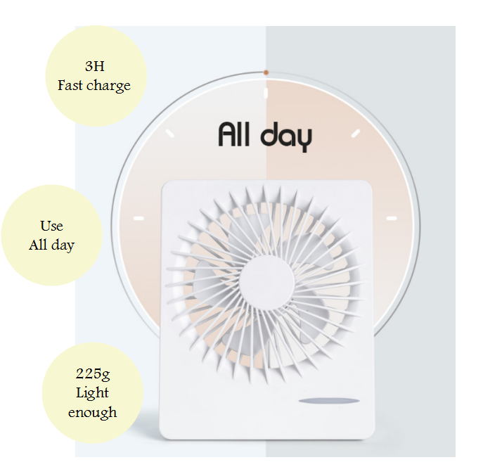 迷你风扇充电USB户外办公风扇