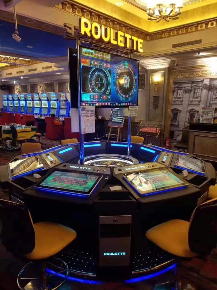 2019最新赌场游戏机自动电动头奖智能电子轮盘机待售