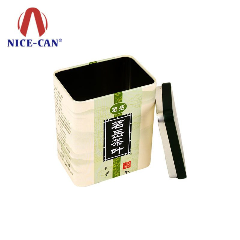 定制存储金属礼品茶罐头包装方形茶罐头盒
