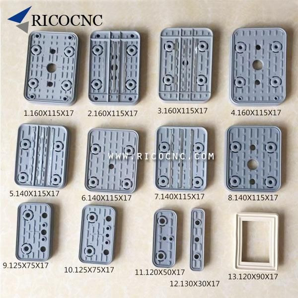 用于CNC路由器的140x115x17mm真空吸盘底座盖