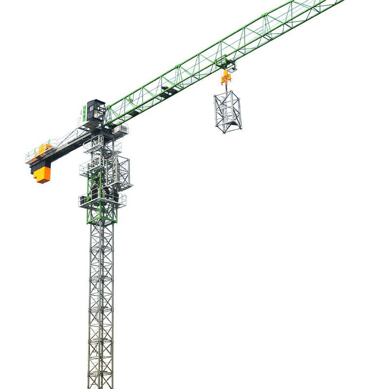 制造商提供多型号高层建筑起重机现场起重机平头塔式起重机QTP60-5010