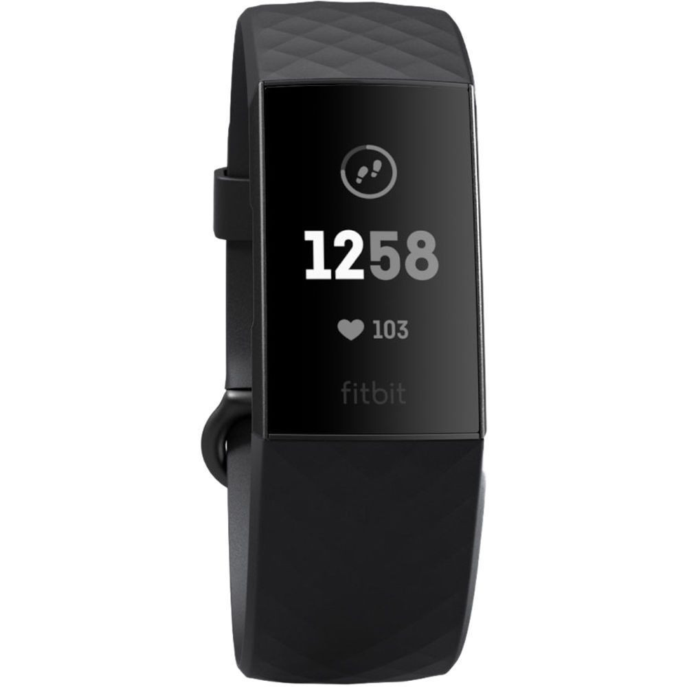 Fitbit Charge 3石墨黑（单一尺寸，欧盟规格）