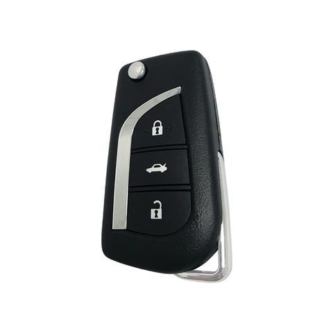 丰田汉兰达卡罗拉RAV4 Avlon Tacoma更换遥控钥匙盒3个按钮智能钥匙丰田