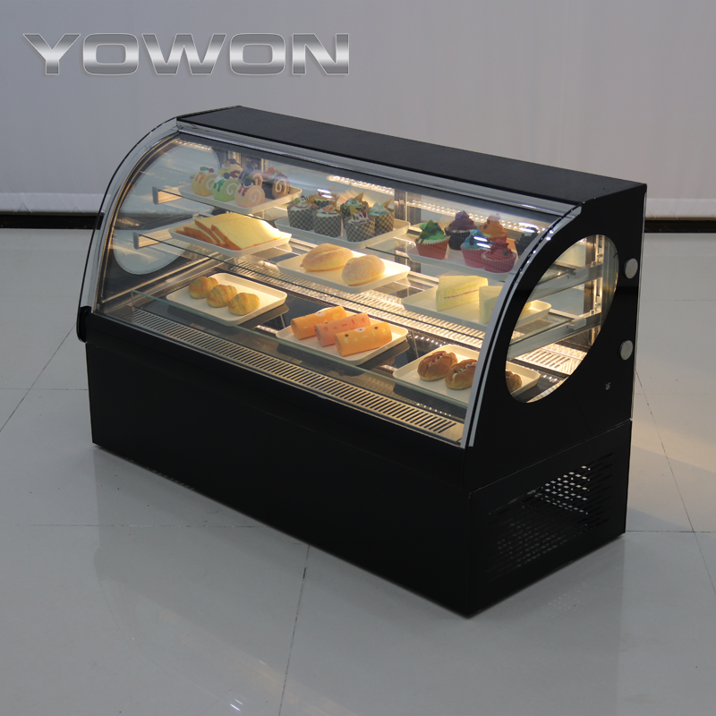 商业食品服务设备蛋糕冷藏展示食品展示冷却器