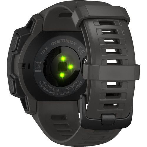 Garmin Instinct户外GPS手表（Graphite，010-02064-14）