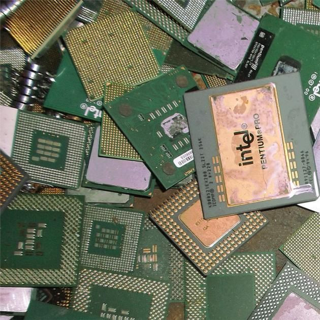 英特尔电脑主板报废/金RAM和CPU陶瓷处理器报废