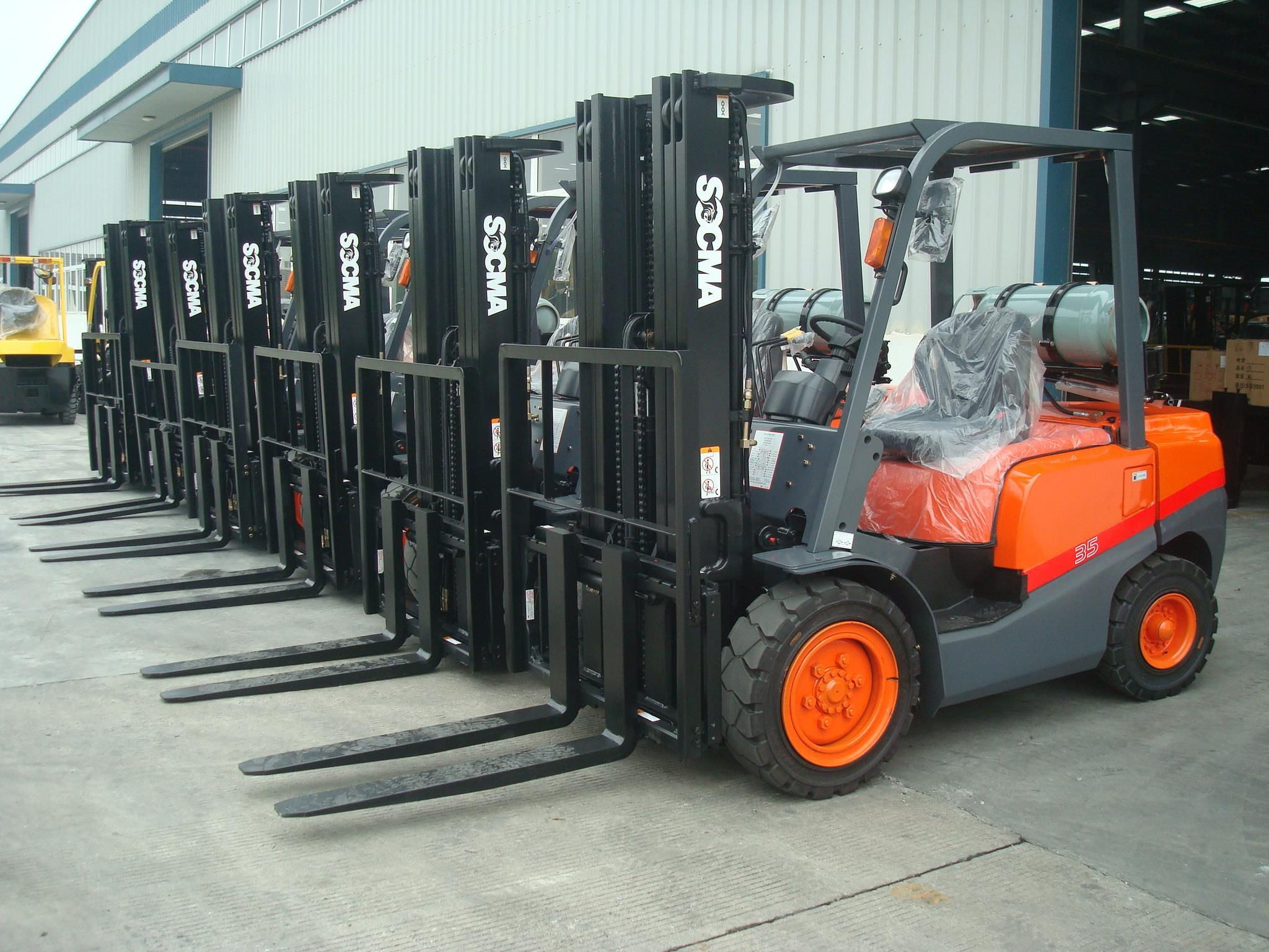 Socma叉车3.5吨柴油叉车