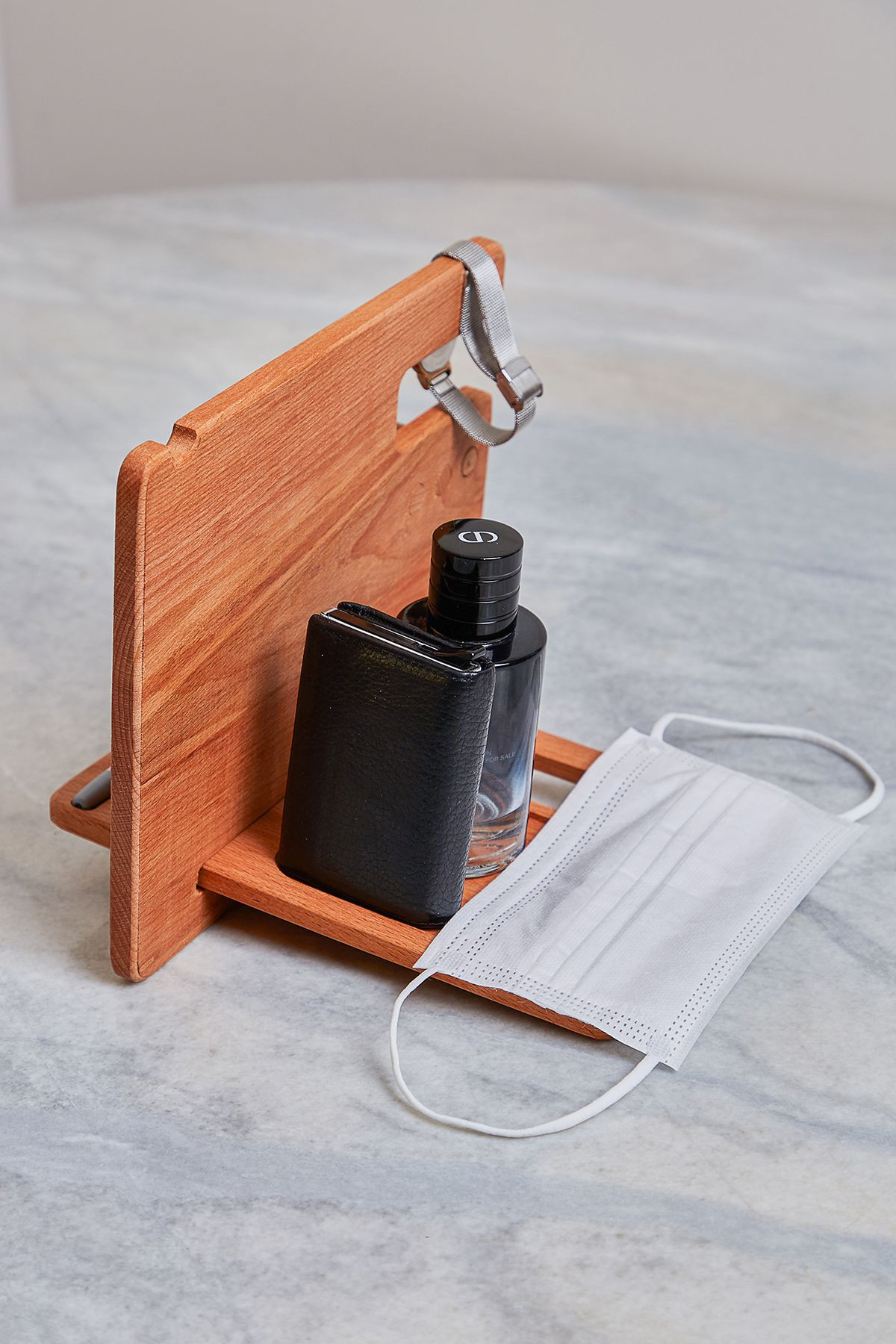 木质组合办公桌整理器木质整理器手机支架钥匙支架