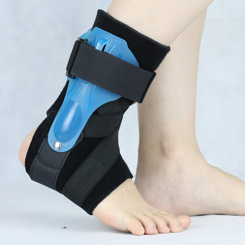 健身房跑步防护黑色绑带弹性踝关节支架安全踝关节支架可调节踝关节支架护垫
