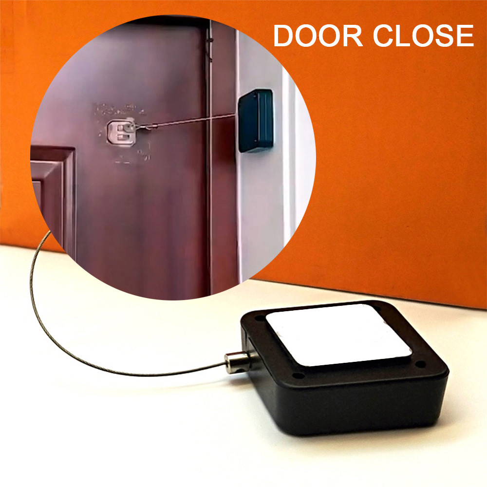 批发多功能自动闭门器自拉线适用于所有门的静音防夹闭门器