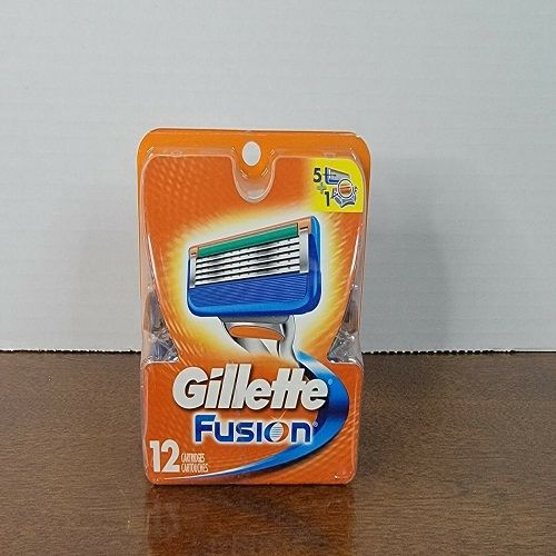 吉列Fusion5男士剃须刀片12支