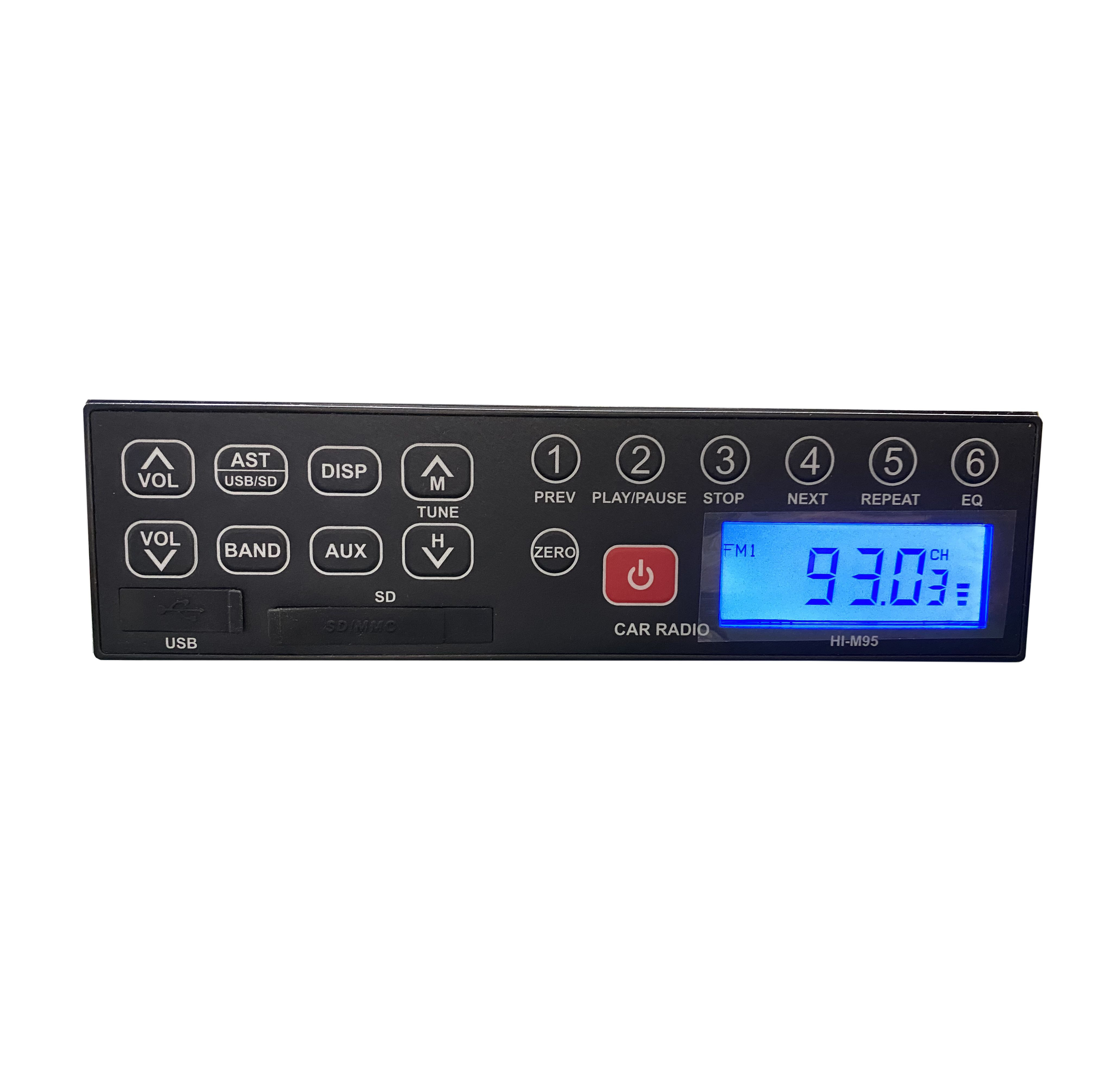 适用于Kobelco挖掘机的12-24伏收音机AM/FM，带USB SD Hidaka收音机