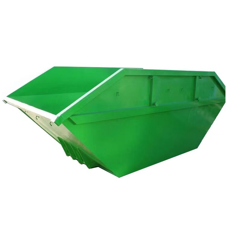 废弃物管理废弃物一次性定制滚卸式垃圾箱专用集装箱吊钩提升集装箱吊钩提升箱