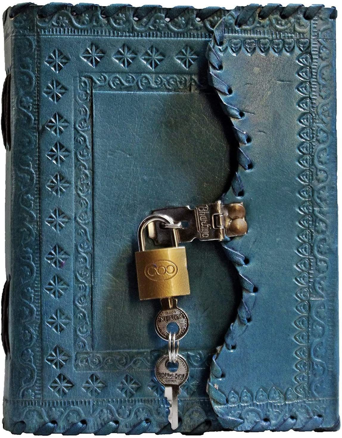 TUZECH皮革正品复古皮革杂志旅行日记写诗笔记本完美礼物