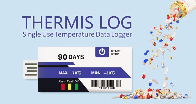 Freshliance Thermis Log温度监测温度数据记录器容器中的温度记录器