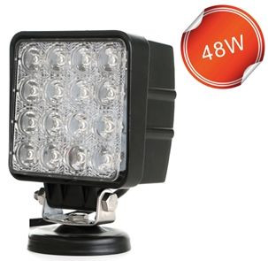 48W防水IP67 LED工作灯，适用于越野车牵引卡车4x4 SUV